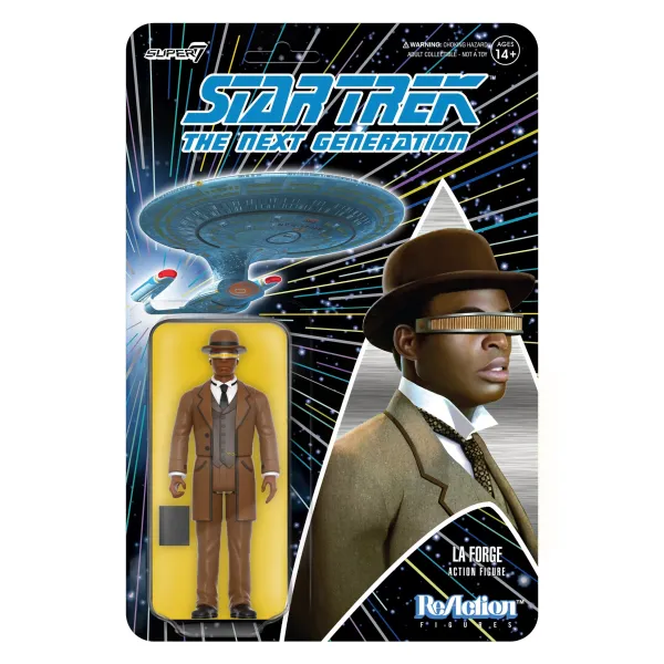 Super7 Star Trek^Star Trek: The Next Generation Reaction Figures Wave 3 - Victorian La Forge