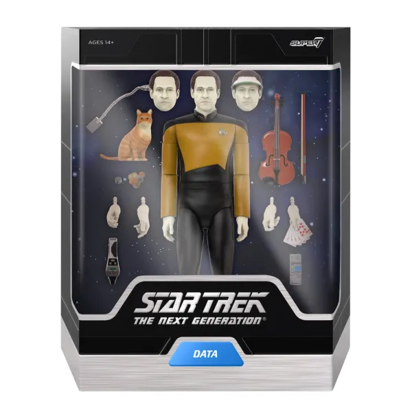 Super7 Star Trek^Star Trek: The Next Generation Ultimates! W1 - Data