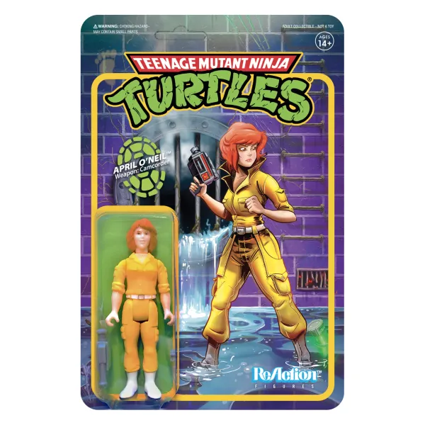Super7 Teenage Mutant Ninja Turtles^Teenage Mutant Ninja Turtles Reaction Figure Wave 2 - April Oneil