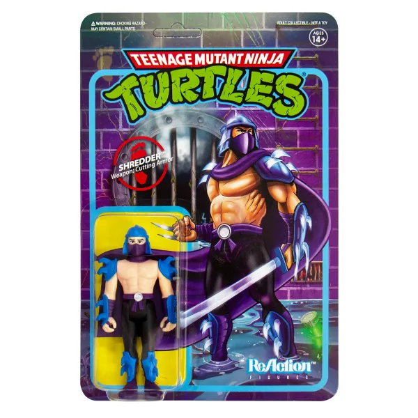 Super7 Teenage Mutant Ninja Turtles^Teenage Mutant Ninja Turtles Reaction Figure - Shredder