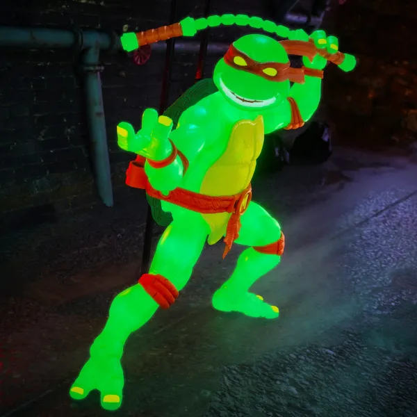 Super7 Teenage Mutant Ninja Turtles^Teenage Mutant Ninja Turtles Ultimates! - Michelangelo [Mutagen Ooze Glow] (Pre-Order Exclusive)