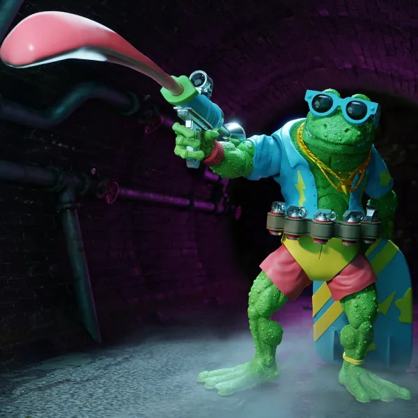 teenage_mutant_ninja_turt_1-68.webp Super7 Teenage Mutant Ninja Turtles^Teenage Mutant Ninja Turtles Ultimates! Wave 8 - Genghis Frog