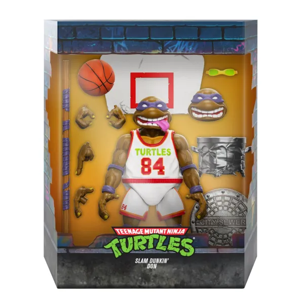 Super7 Teenage Mutant Ninja Turtles^Teenage Mutant Ninja Turtles Ultimates! Wave 9 - Slam Dunkin' Don