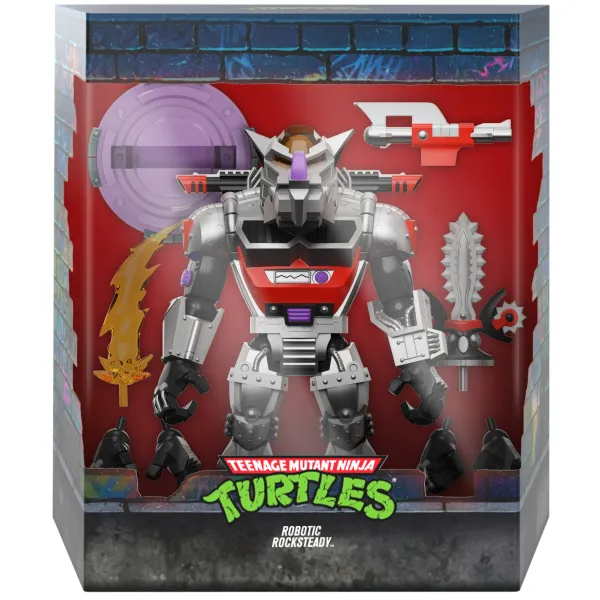 Super7 Teenage Mutant Ninja Turtles^Teenage Mutant Ninja Turtles Ultimates! Wave 8 - Robot Rocksteady