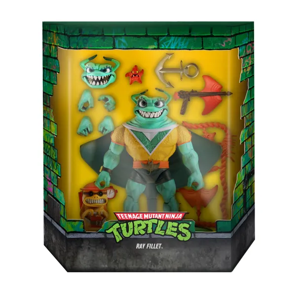 Super7 Teenage Mutant Ninja Turtles^Teenage Mutant Ninja Turtles Ultimates! Wave 5 - Ray Fillet