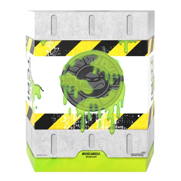 Super7 Teenage Mutant Ninja Turtles^Teenage Mutant Ninja Turtles Ultimates! - Michelangelo [Mutagen Ooze Glow] (Pre-Order Exclusive)