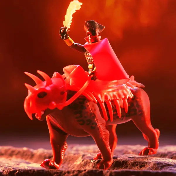 Super7 The Worst^The Four Worstmen Of The Apocalypse Reaction Figure - Captain Deadstar And War Jaguar