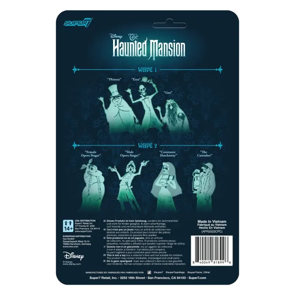 Super7 Disney^The Haunted Mansion Reaction Figures Wave 02 - Female Opera Singer