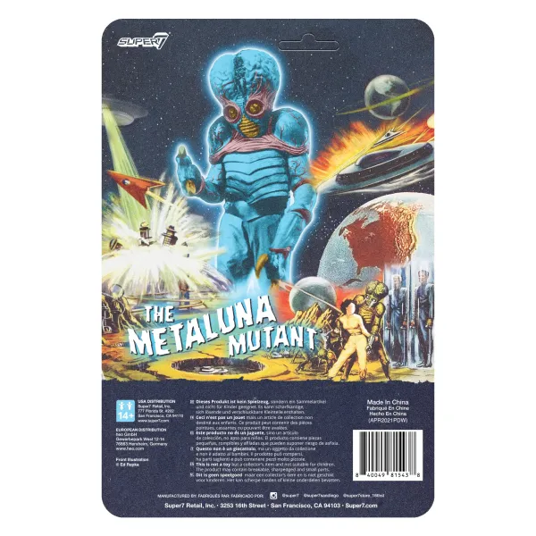 Super7 The Metaluna Mutant^The Metaluna Mutant Reaction Figure - Original (Blue Glow)