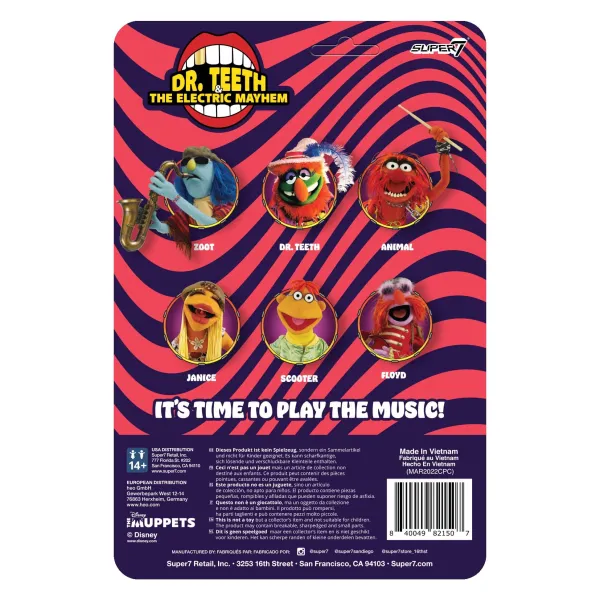 the_muppets_reaction_figu_2-14.webp Super7 The Muppets^The Muppets Reaction Figures Wave 1- Electric Mayhem Band - Floyd