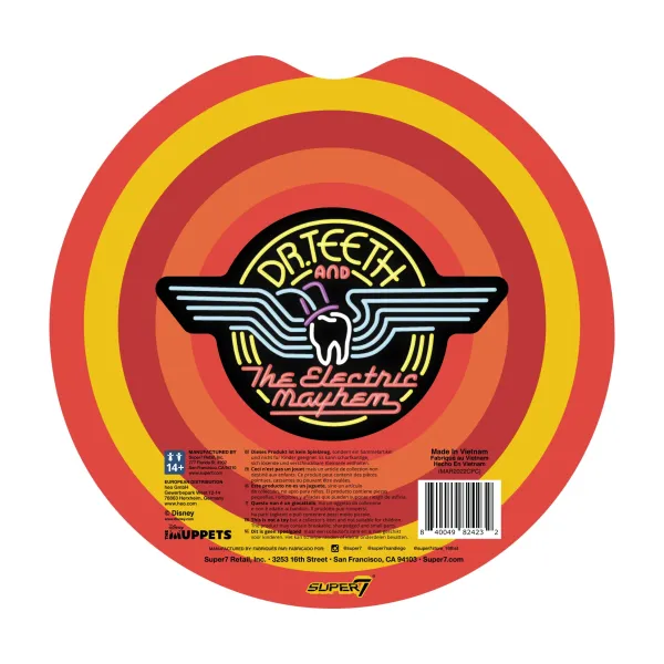 Super7 Disney^The Muppets Reaction Figures Wave 1 - Electric Mayhem Band - Animal (Glitter)