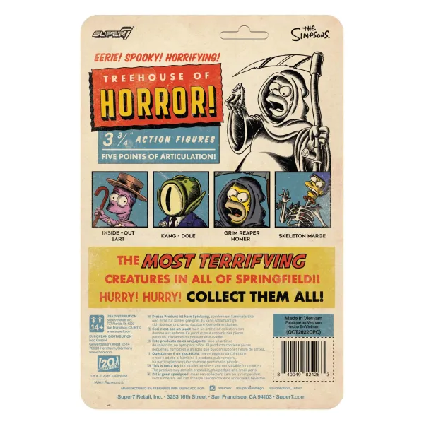 the_simpsons_reaction_w___2.webp Super7 The Simpsons^The Simpsons Reaction W3 - Treehouse Of Horror - Grim Reaper Homer