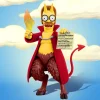 Super7 The Simpsons^The Simpsons Ultimates W4 - Devil Flanders