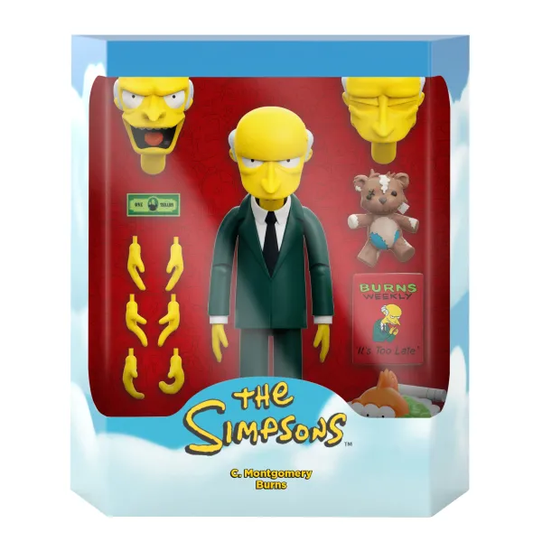 Super7 The Simpsons^The Simpsons Ultimates W3 - Montgomery Burns