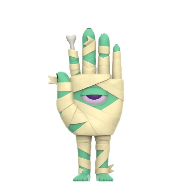 Super7 The Weirdest^The Weirdest Reaction Figures Wave 04 - Mummy'S Hand (Putrid Pals)