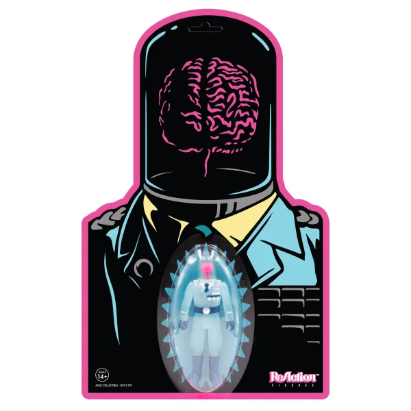 Super7 The Worst^The Worst Reaction Figure - Cortex Commander (Monster Glow)