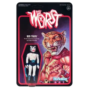 the_worst_reaction_figure_0-31.webp Super7 The Worst^The Worst Reaction Figure - Red Tiger (Color 2)