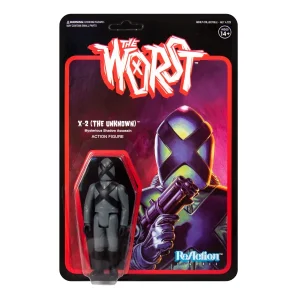 Super7 The Worst^The Worst Reaction Figure - X-2 (The Unknown) Wide Release Color