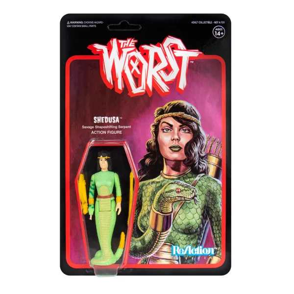 Super7 The Worst^The Worst Reaction Figure - Shedusa (Wave 2 Debut)