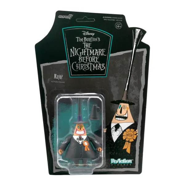 Super7 The Nightmare Before Christmas^Tim Burton'S The Nightmare Before Christmas Reaction Figures Wave 1 - Mayor