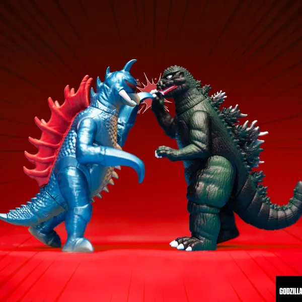 Super7 Godzilla^Toho Reaction Figures - Godzilla '84 (Toy Recolor)