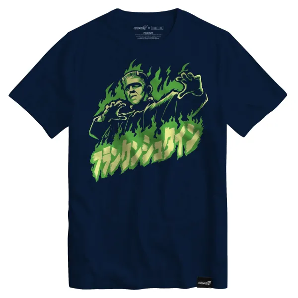 Super7 Universal Monsters^Universal Monsters Frankenstein Fire T-Shirt