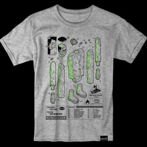 Super7 Universal Monsters^Universal Monsters T-Shirt - Frankenstein Instructions