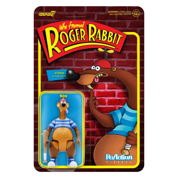 who_framed_roger_rabbit_r_0-6.webp Super7 Disney^Who Framed Roger Rabbit Reaction Figure Wave 1 - Stupid
